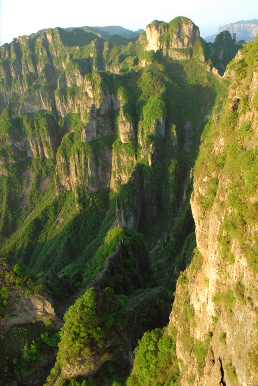 绿染山崖 摄影 乐山郎