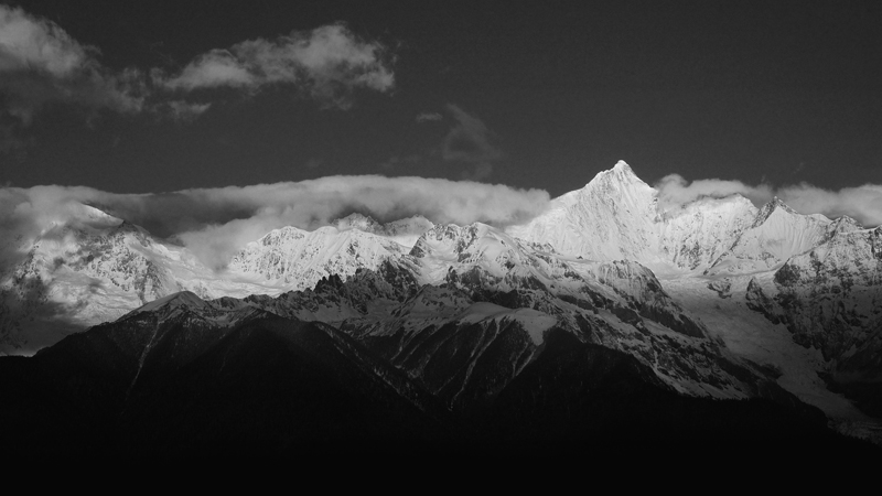 梅里雪山 摄影 鲁汉2008