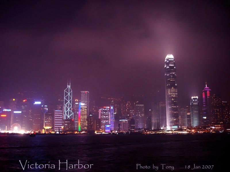 victoria harbor 摄影 晓彤