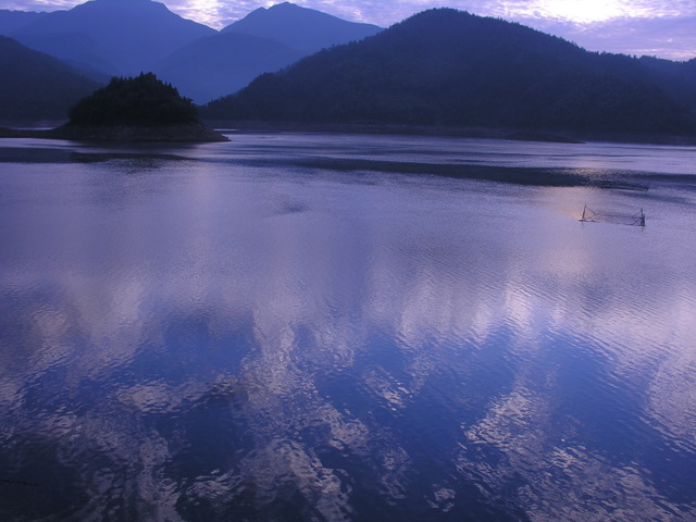 蓝 摄影 南山一叶