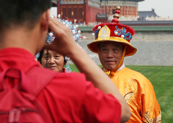 给爷爷奶奶照相 摄影 山木