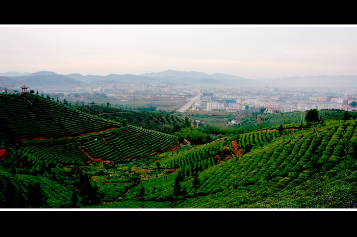 云南思茅自然风景之二：俯瞰思茅城 摄影 jtvwzg