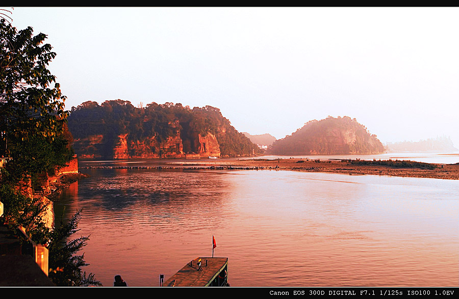 夕照嘉洲 摄影 浪人山立