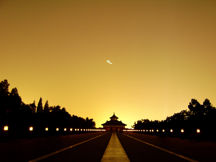 夜视天坛 摄影 姚顺