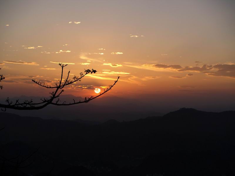 夕照边关 摄影 清弯江