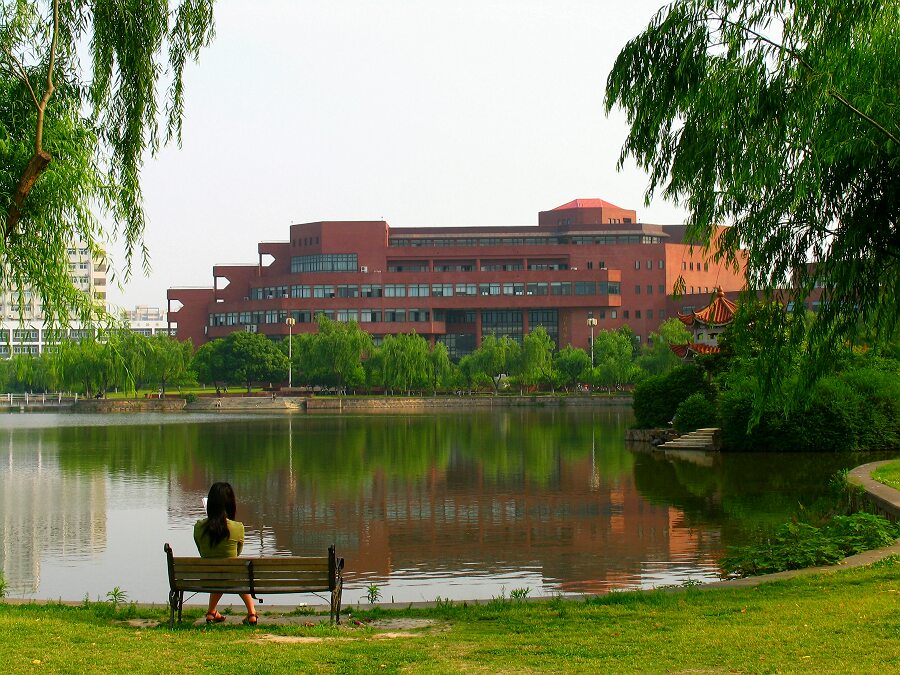 思源湖之晨（上海交通大学） 摄影 神山员外