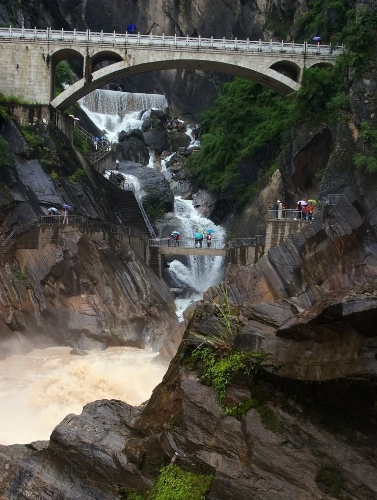 雨中虎跳峡（1） 摄影 水中水