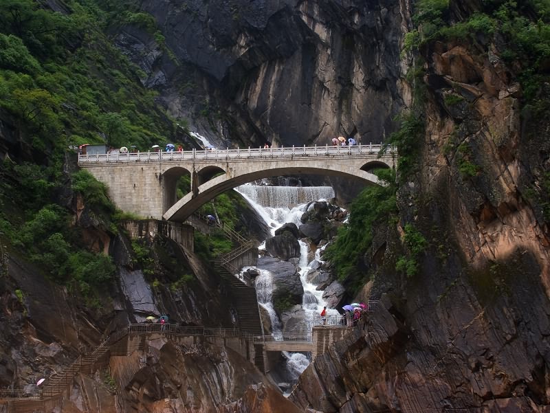 雨中虎跳峡（4） 摄影 水中水