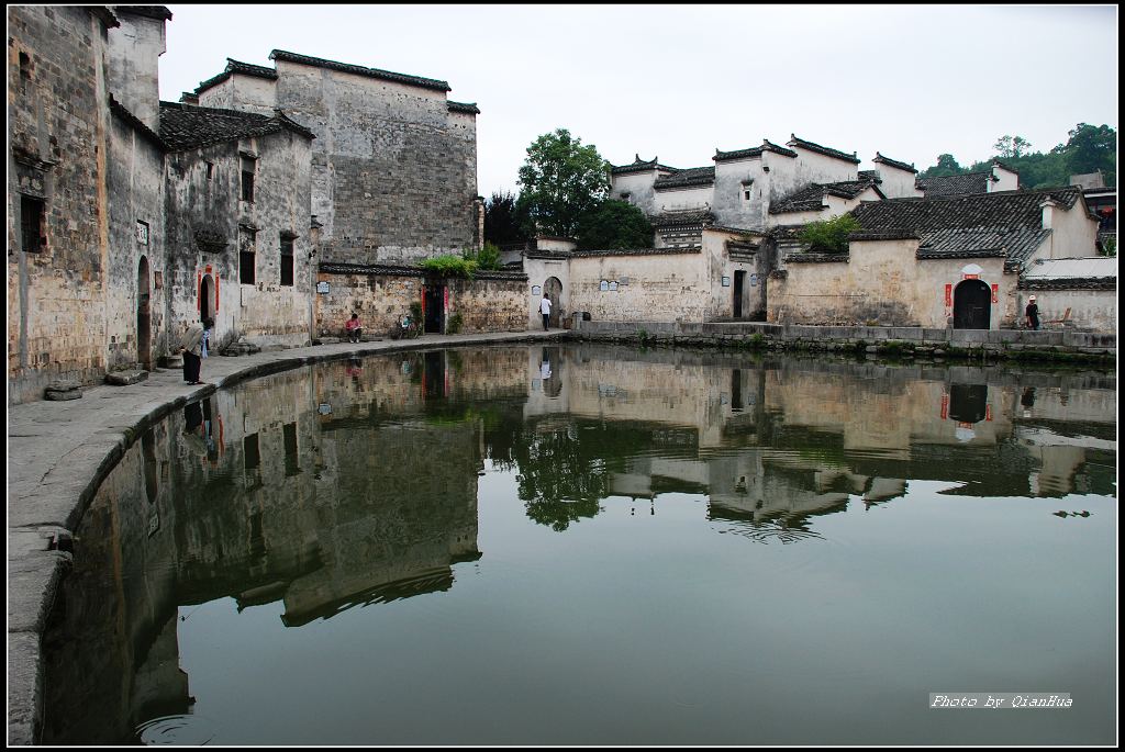 宏村一景 摄影 瓦刀