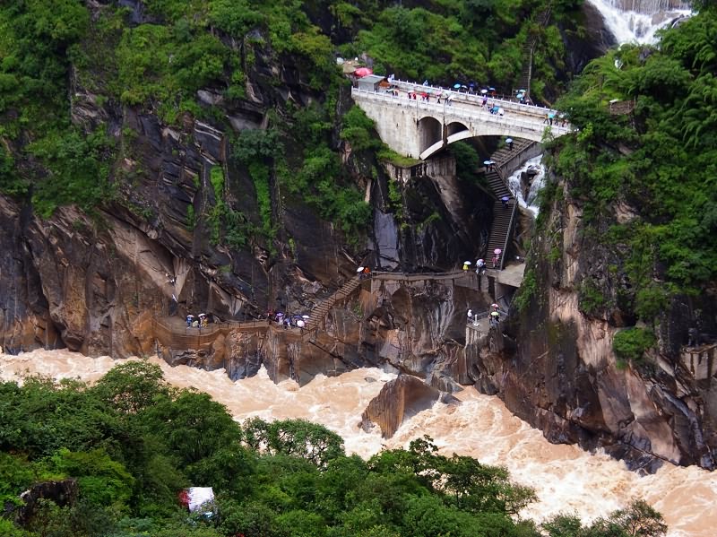 雨中虎跳峡（5） 摄影 水中水