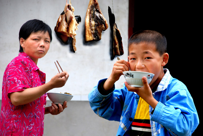 民以食为天 摄影 緑葉