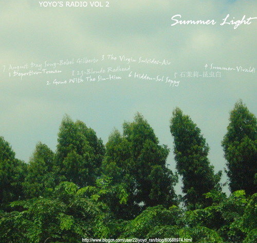 [Yoyo's Radio Vol.2] Summer Li 摄影 yoyo_ran