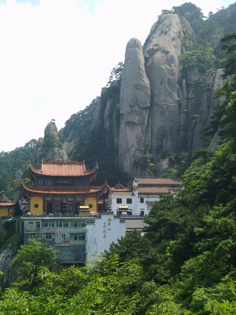 九华山小天台 摄影 夏日雪