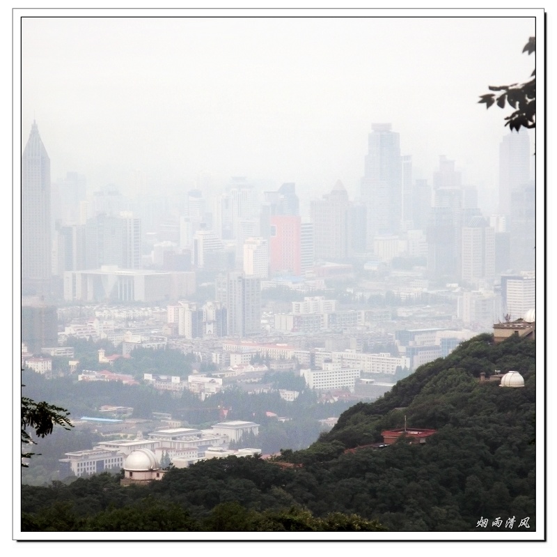 钟山晨曦 摄影 烟雨清风