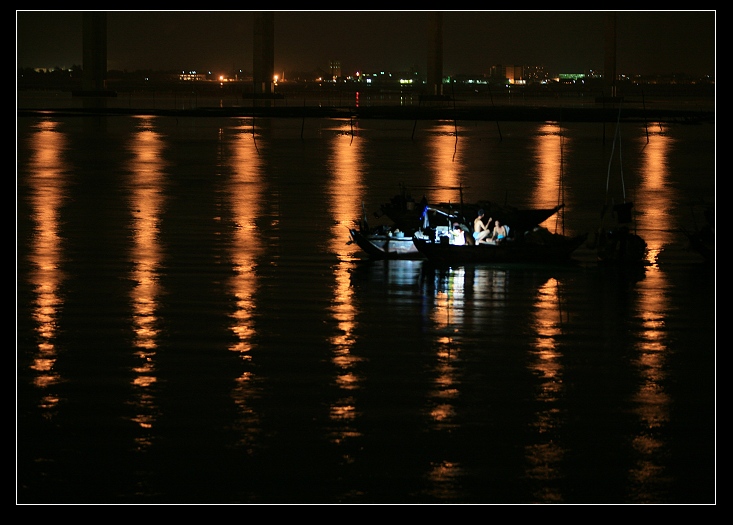 港湾之夜 摄影 qinquan