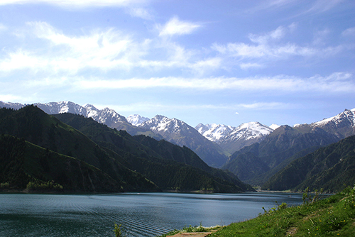 天山天池 摄影 新摄草婴