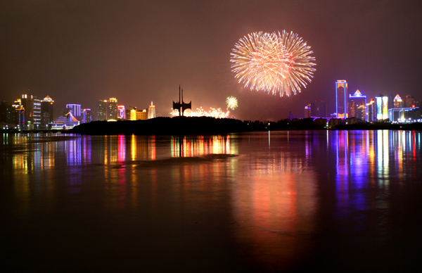 厦门夜景 摄影 述说永恒