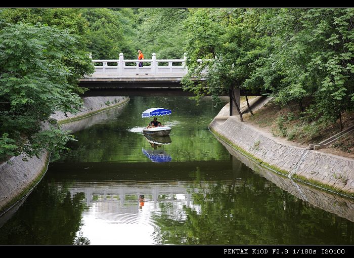 城市公园一角 摄影 扁舟寒江钓