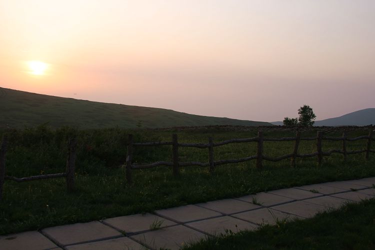 长城岭的早晨 摄影 晴空万里