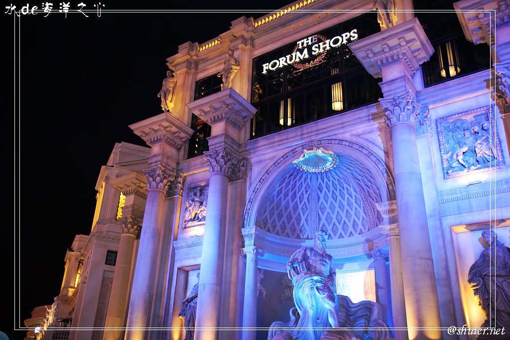 THE FORUM SHOPS 摄影 水de海洋之心