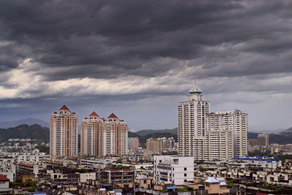 风雨中的榕城 摄影 天上客