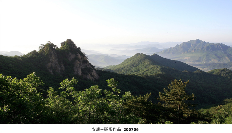 千山风光--晨雾中的金刚山 摄影 askcm