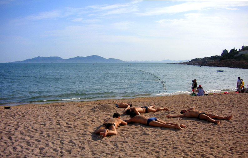 享受大海沙滩阳光 摄影 xiong9