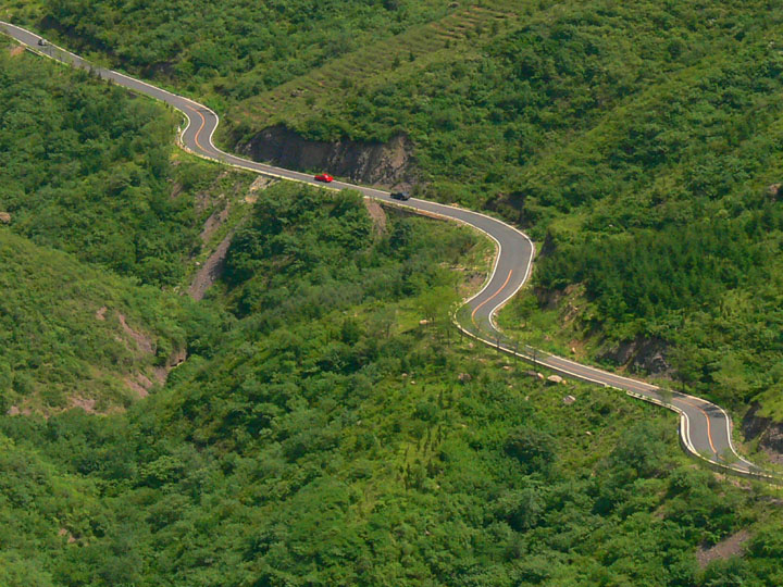 山路 摄影 味道不错