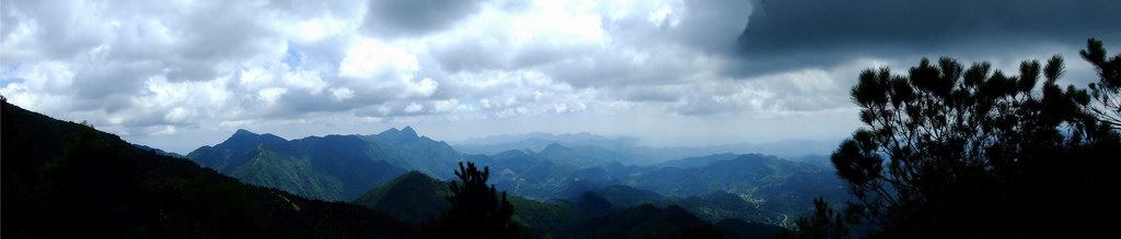 大雾岭鸟瞰全景 摄影 嗜影人