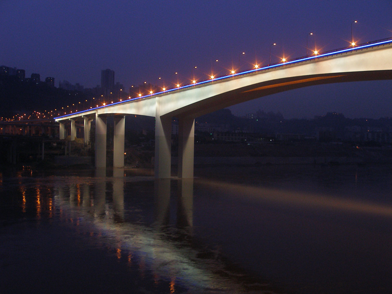 重庆嘉华大桥夜景 摄影 ymq