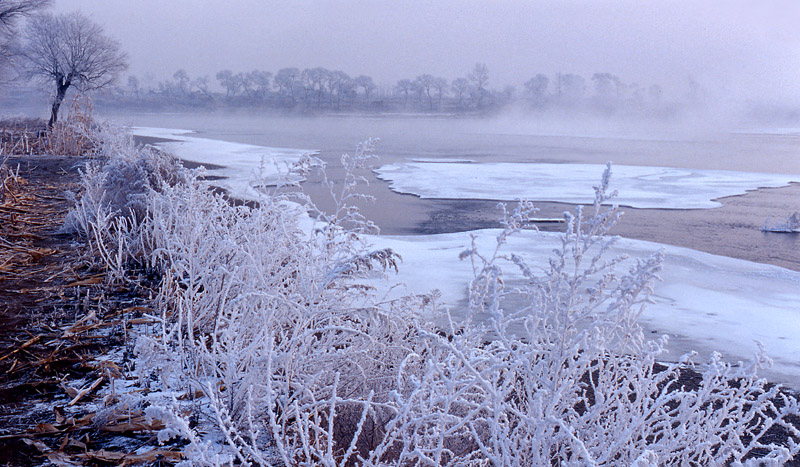 2007探访雪世界--寒江初醒1 摄影 不鸣