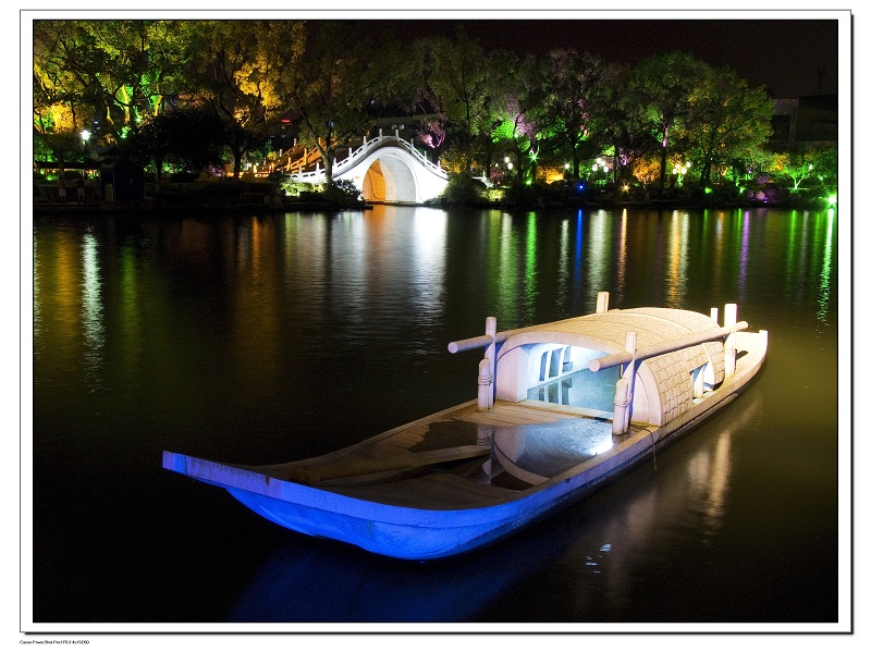 榕湖夜景 摄影 liuhongchen