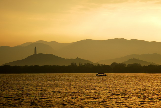 颐和园落日美景 摄影 Cheras