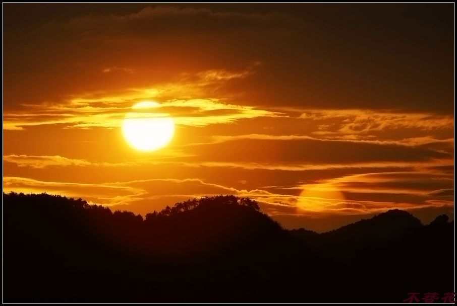 最美不过夕阳红 摄影 不簪花