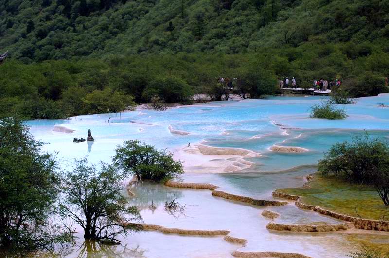 黄龙美景 摄影 老龙