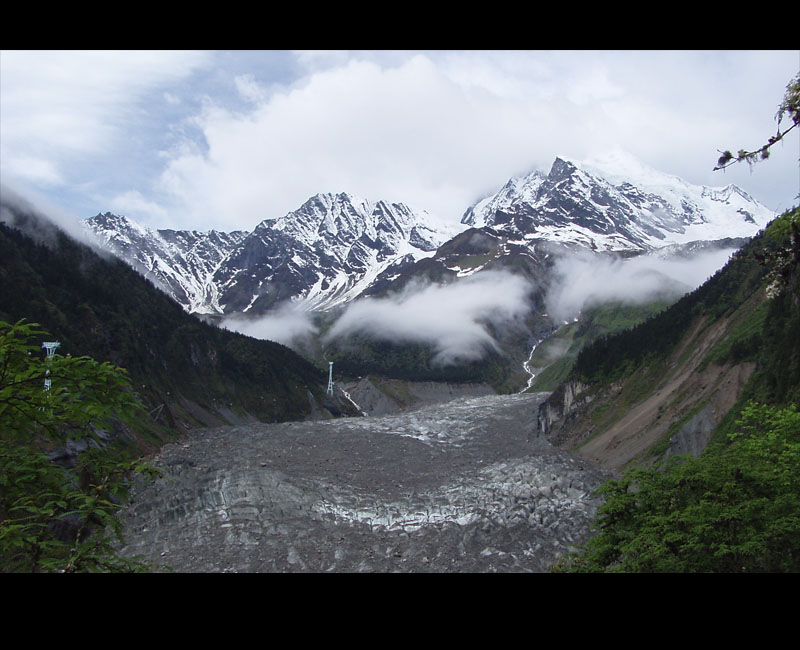 海螺沟冰山 摄影 映雪一枝梅