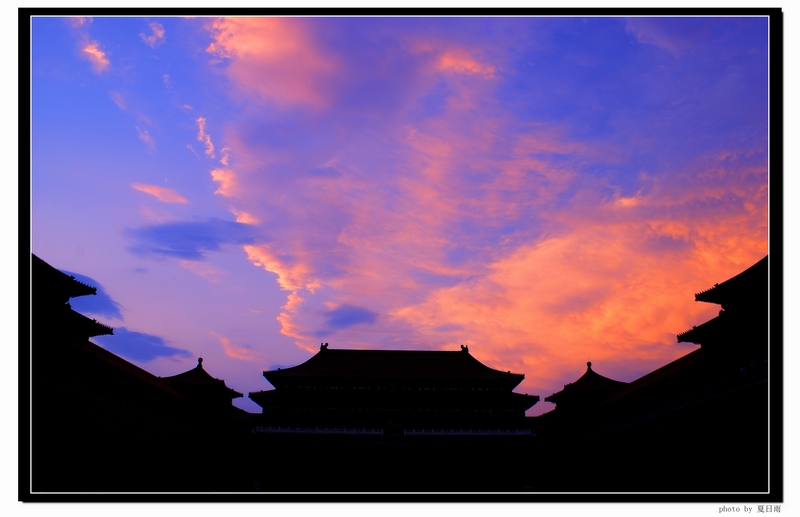 午门 摄影 夏日雨