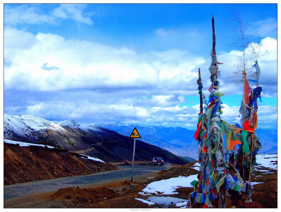 白茫雪山垭口 摄影 沐风而行