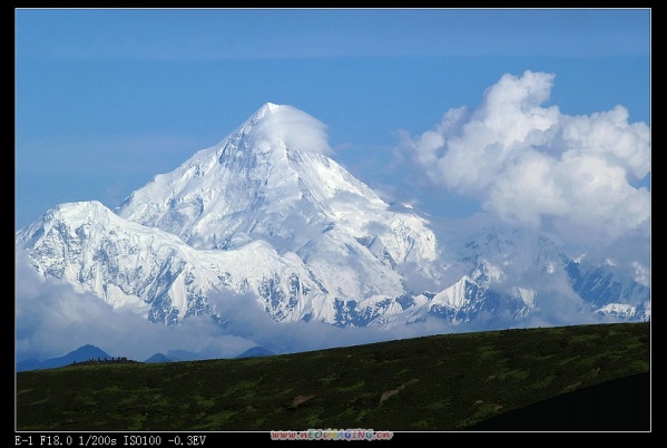 贡嘎山 摄影 色兮兮色眯眯