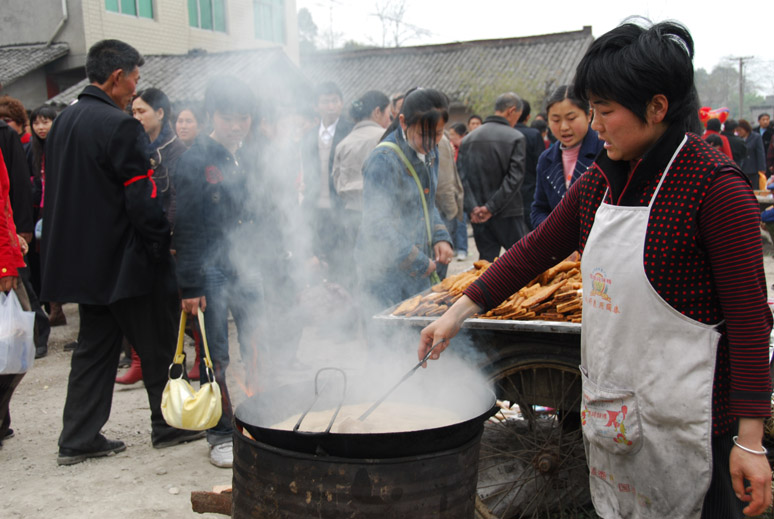 卧佛寺踩桥庙会集锦--10美食飘香 摄影 白云行者