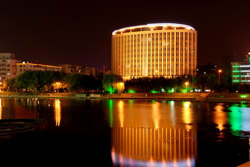 沈阳夜景 摄影 沙漠加油站