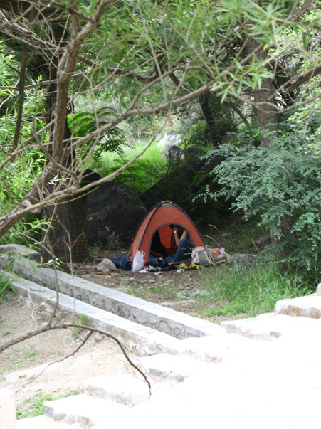 贺兰山上宿营 摄影 寻竹人