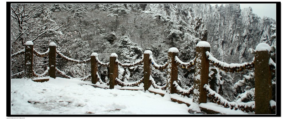 冬雪黄山－4 摄影 竹间行