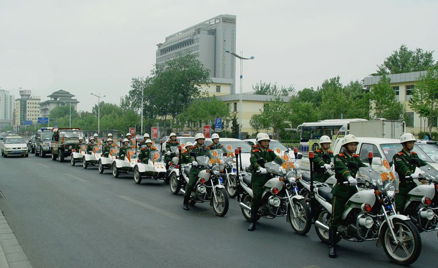 武装警察 摄影 莱州人