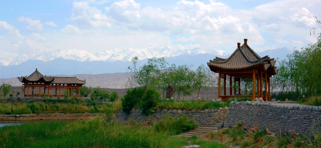 （嘉峪关前风景） 摄影 影影其