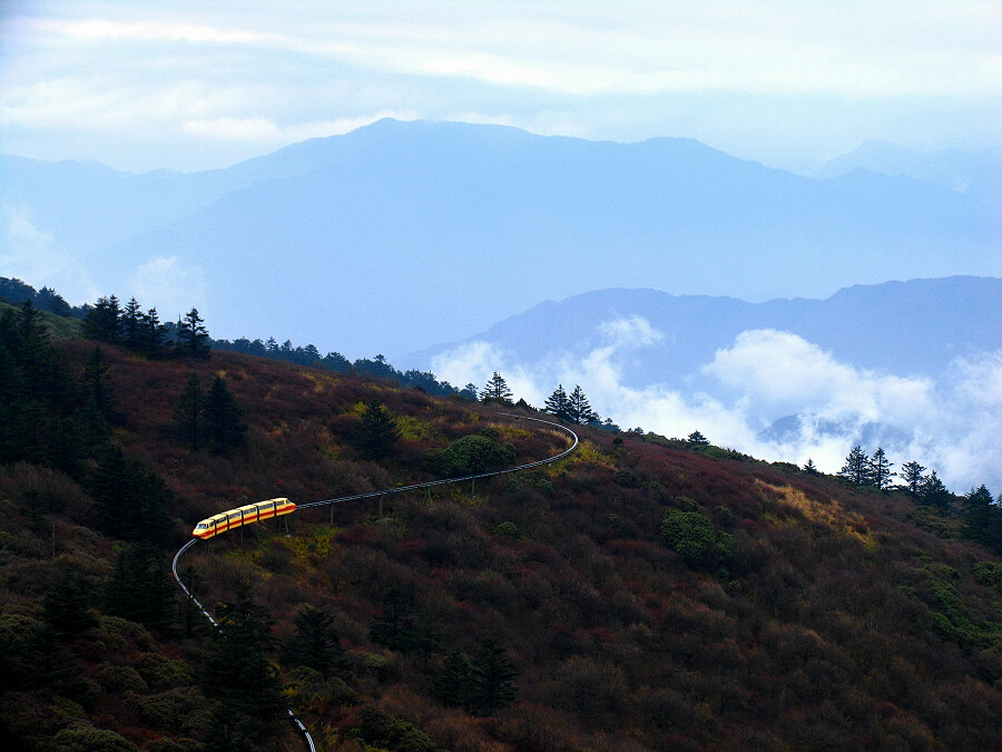 峨眉秋色 摄影 神山员外