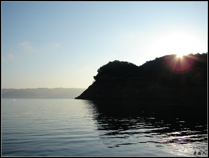 朝霞 摄影 海岸蓝蓝