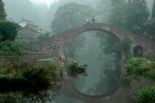 桥上的风景 摄影 沉舟