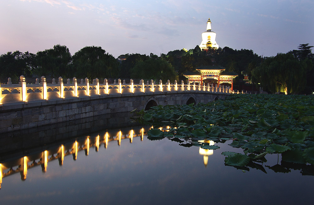 北海夜景 摄影 东林