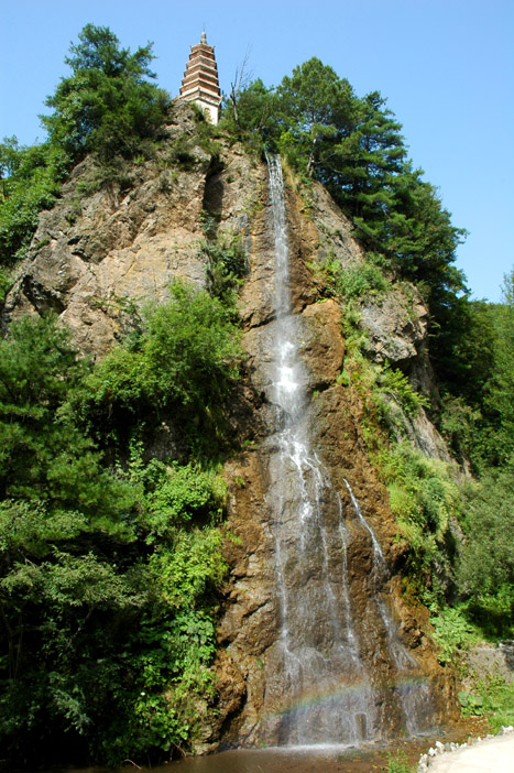 麦积胜景---瀑布 摄影 weixianghua